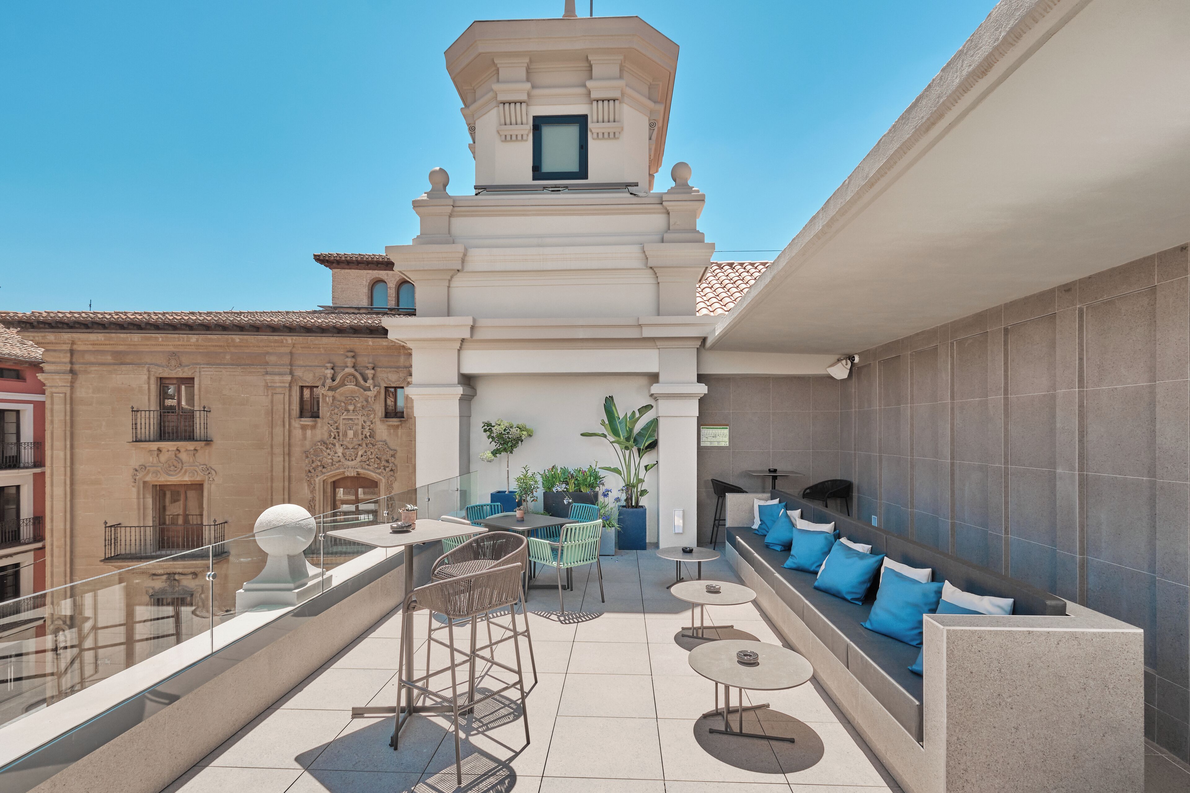 Terraza en la azotea