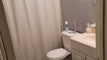 Towels, soap, toilet paper