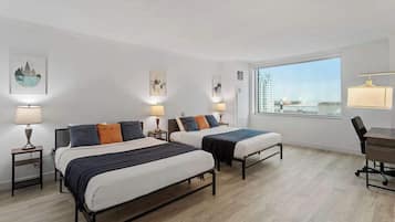 1 bedroom, desk, iron/ironing board, WiFi