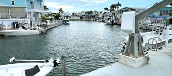 Canal front lot only. No house or RV. You need to bring your RV.