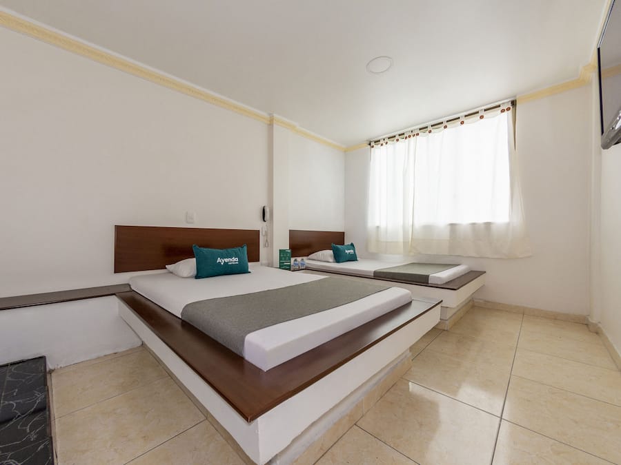 Habitación Familiar Twin | Hypo-allergenic bedding, free WiFi, bed sheets