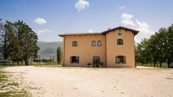 Voorkant van accommodatie