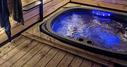 Chalet Alkov : Mini-chalet pour 2 avec spa privé