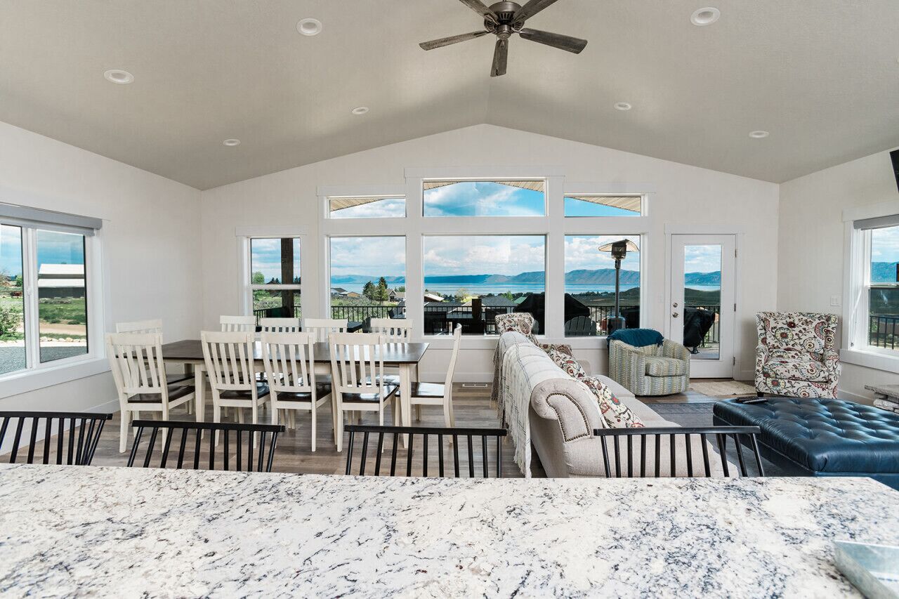 TV connectée, cheminée