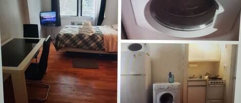 1 غرفة نوم ومكتب ومكواة/لوح كي وواي فاي مجانًا