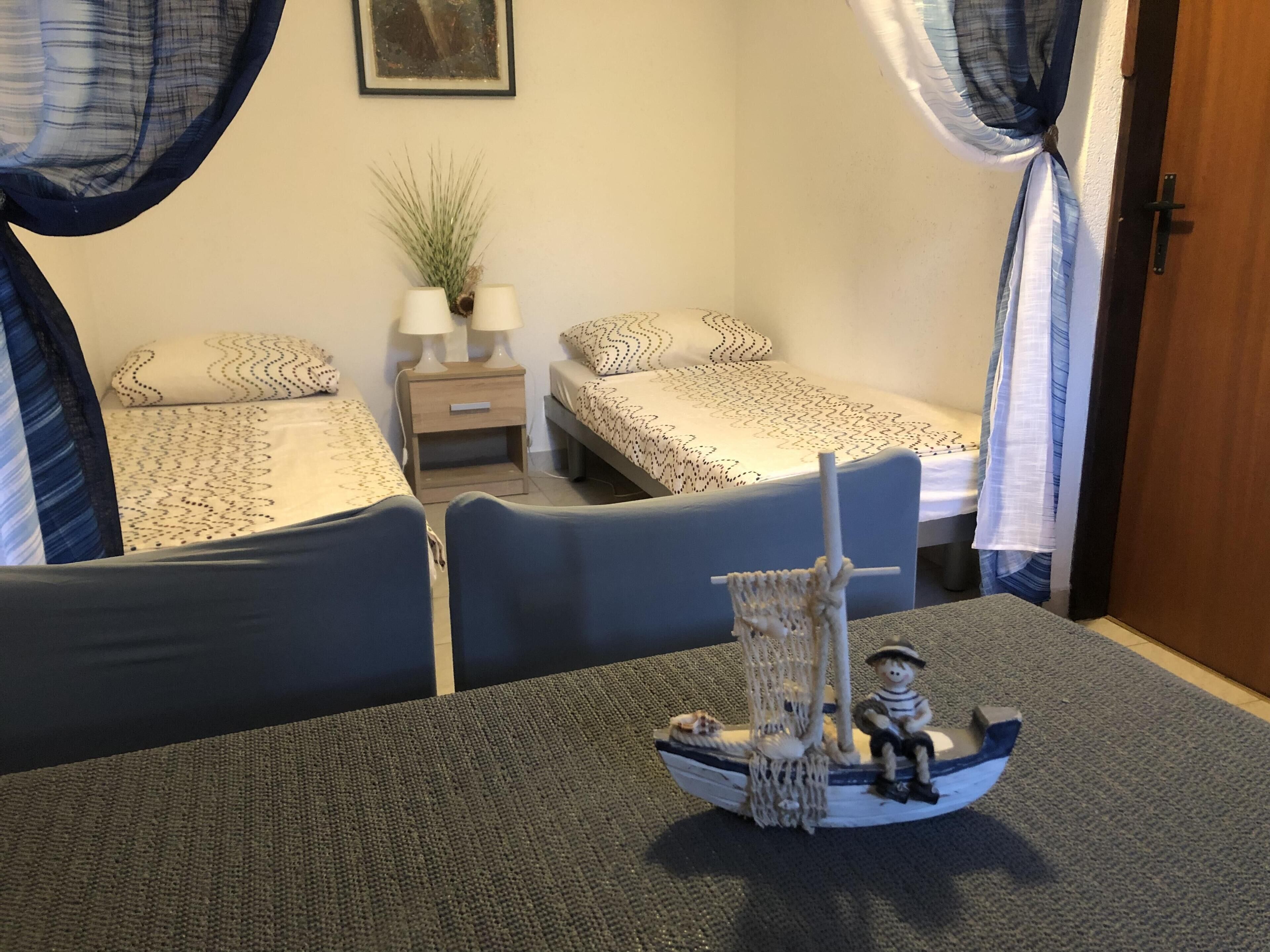 2 soverom, wi-fi (inkludert) og sengetøy