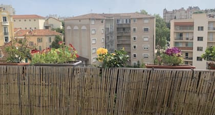 Chambre double avec balcon