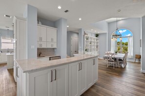 Fridge, microwave, oven, stovetop - Beautiful Home Across Street From Beach! (Sanibel)