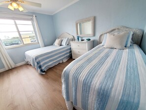 2 bedrooms, iron/ironing board, free WiFi, bed sheets