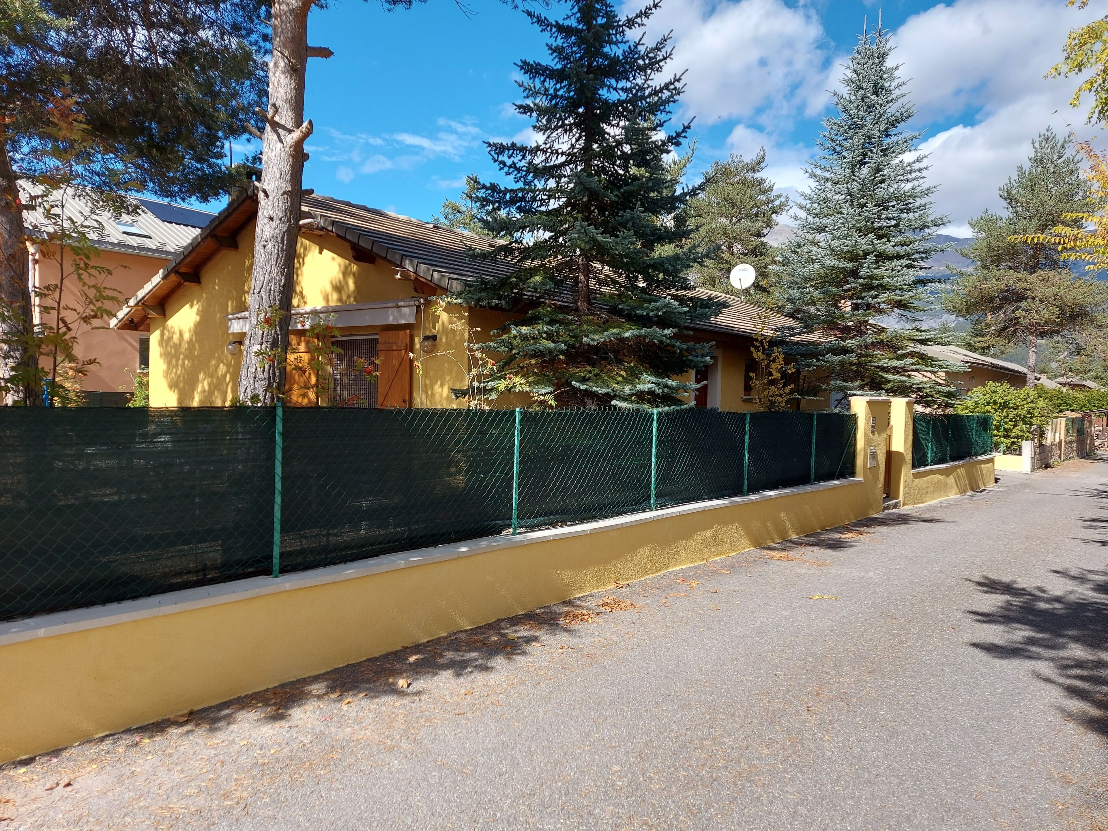 Enceinte de l’hébergement