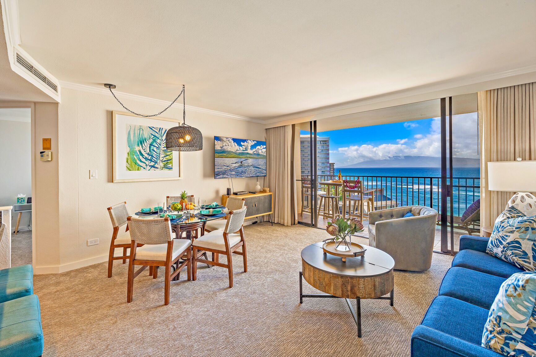 Brand New Listing- New Updates- Penthouse Relaxation- Kaanapali Shores 903
