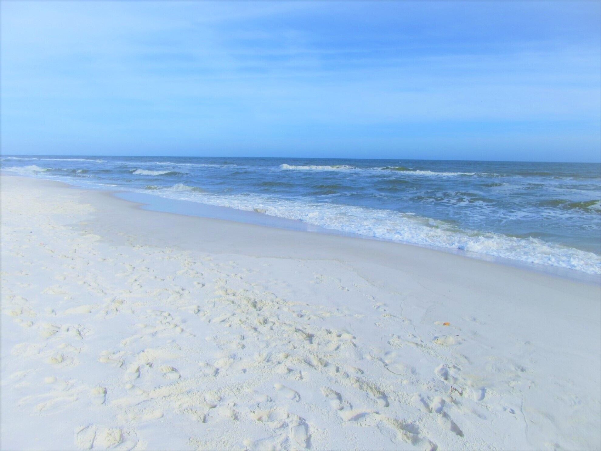 On the beach