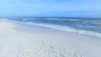 On the beach