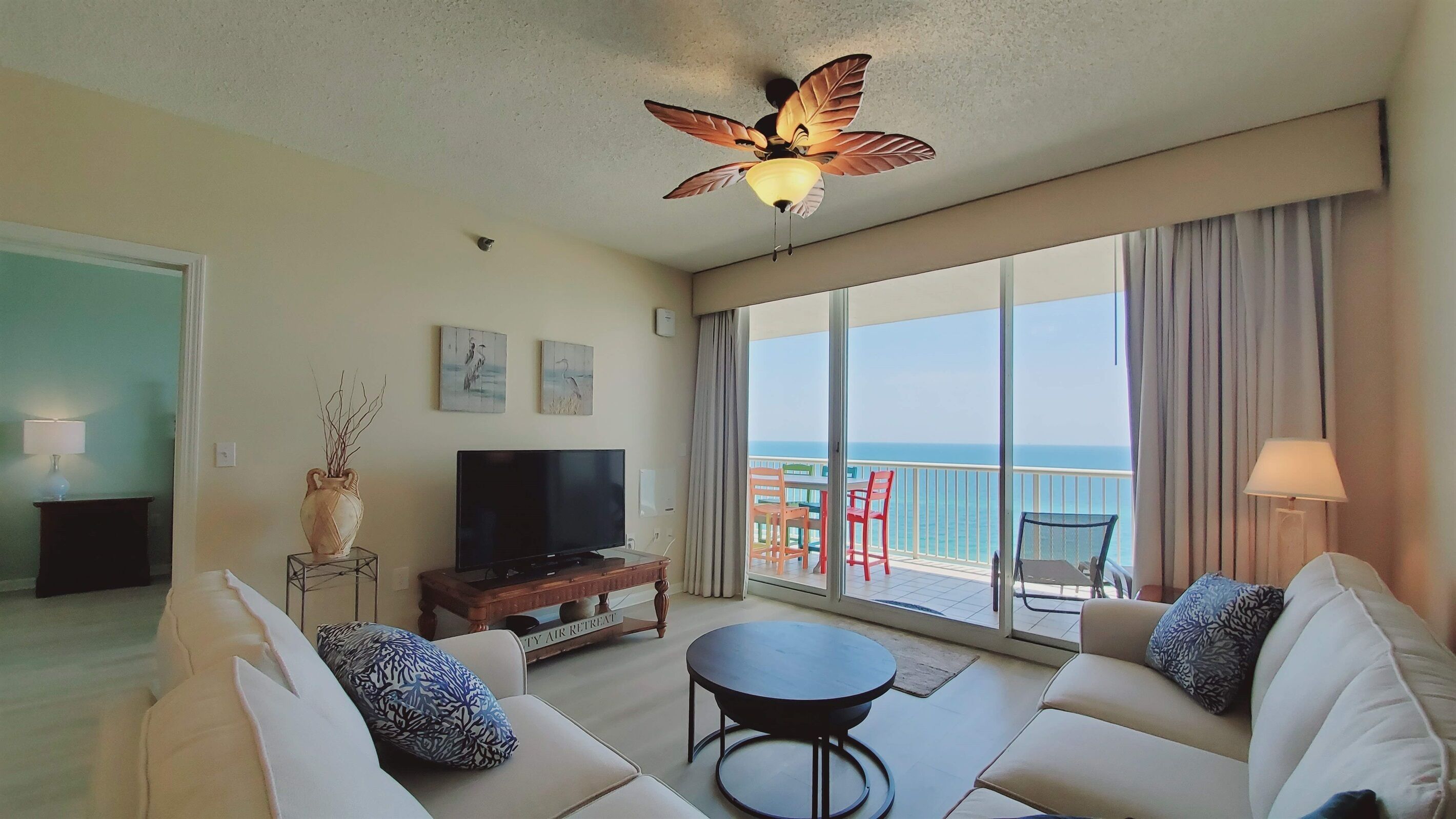 Smart TV, DVD player, foosball, table tennis