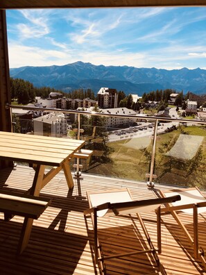 Property grounds - 🤩 Magic panorama 🏔 Wood stove - 2 rooms - 4 people free parking (Péone)