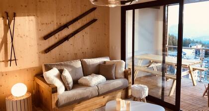 朗 Magic panorama  Wood stove - 2 rooms - 4 people free parking