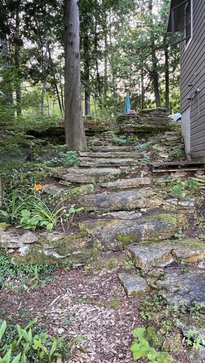 Exterior detail - Beachfront House w/ Wi-Fi on Amazing Lake Michigan Site! Close to Sturgeon Bay  (Jackson Port)