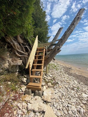 Beach nearby - Beachfront House w/ Wi-Fi on Amazing Lake Michigan Site! Close to Sturgeon Bay  (Jackson Port)