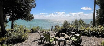 Beachfront House w/ Wi-Fi on Amazing Lake Michigan Site! Close to Sturgeon Bay 