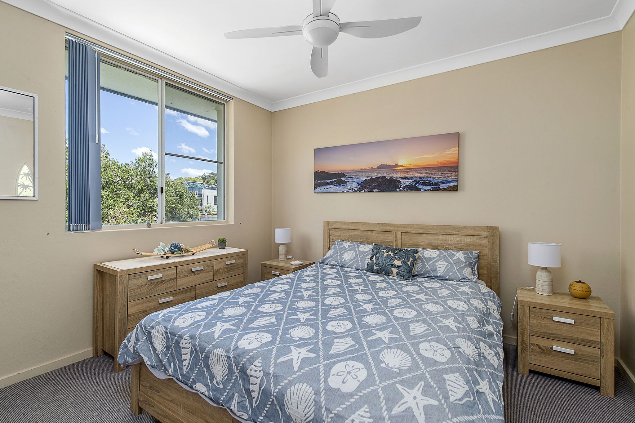 2 bedrooms, iron/ironing board