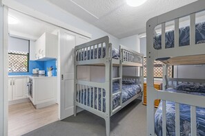 2 bedrooms, iron/ironing board