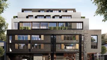 Fassade der Unterkunft