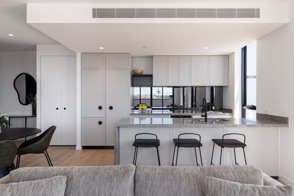 Deluxe-Apartment, 1 Schlafzimmer, Balkon | Eigene KĂŒche