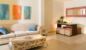 Smart TV, fireplace - Anemos Avra Villa (Nikolaos)