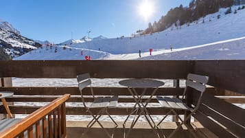 Studio, mit Bad (Vue sur Montagne - 8G) | Balkon