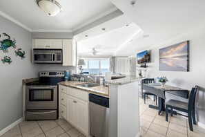 Microwave, dishwasher