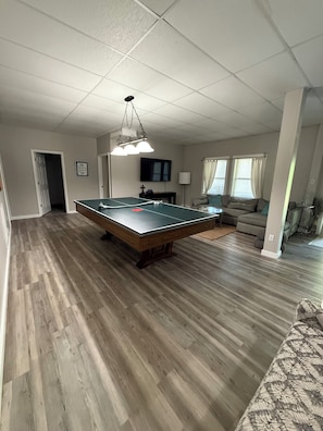 Games room - Family-Friendly Lake Retreat – Near Tryon Equestrian & Asheville, Greenville, CU (Inman)