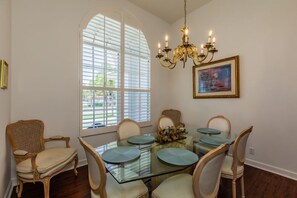 Dining - Enjoy your family vacation in this lovely home (Marco Island)