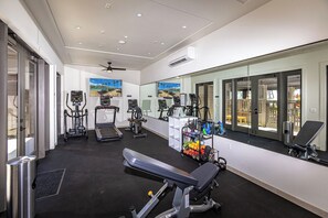 Fitness facility - Wailea Ekahi 36B: Ground Floor, Lush Garden Views (Wailea)