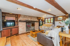 TV, fireplace, Netflix, streaming services