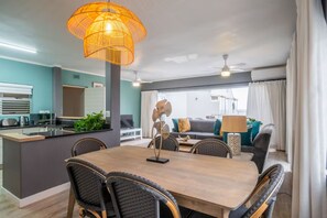 Superior Apartment, 3 Bedrooms, Partial Sea View, Oceanfront | Living area | 30-cm TV with satellite channels - Seaside Apartment @ Perna Perna Umdloti (eMdloti)