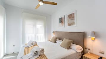 1 bedroom, iron/ironing board, travel crib, free WiFi