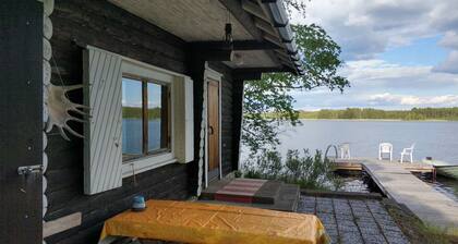 Lomakoti kauniilla näkymillä Saimaan rannalla