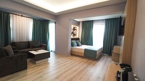 Superior Room, Pool View | Minibar, in-room safe, individually decorated, free WiFi