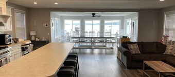 Large Waterfront Home at the North End of Conesus Lake with Garage Game Room!