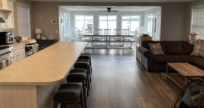 Large Waterfront Home at the North End of Conesus Lake with Garage Game Room!