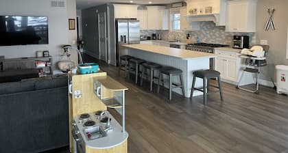 Large Waterfront Home at the North End of Conesus Lake with Garage Game Room!