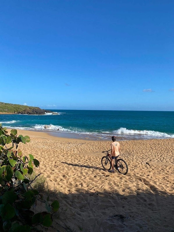 Beach nearby, beach towels
