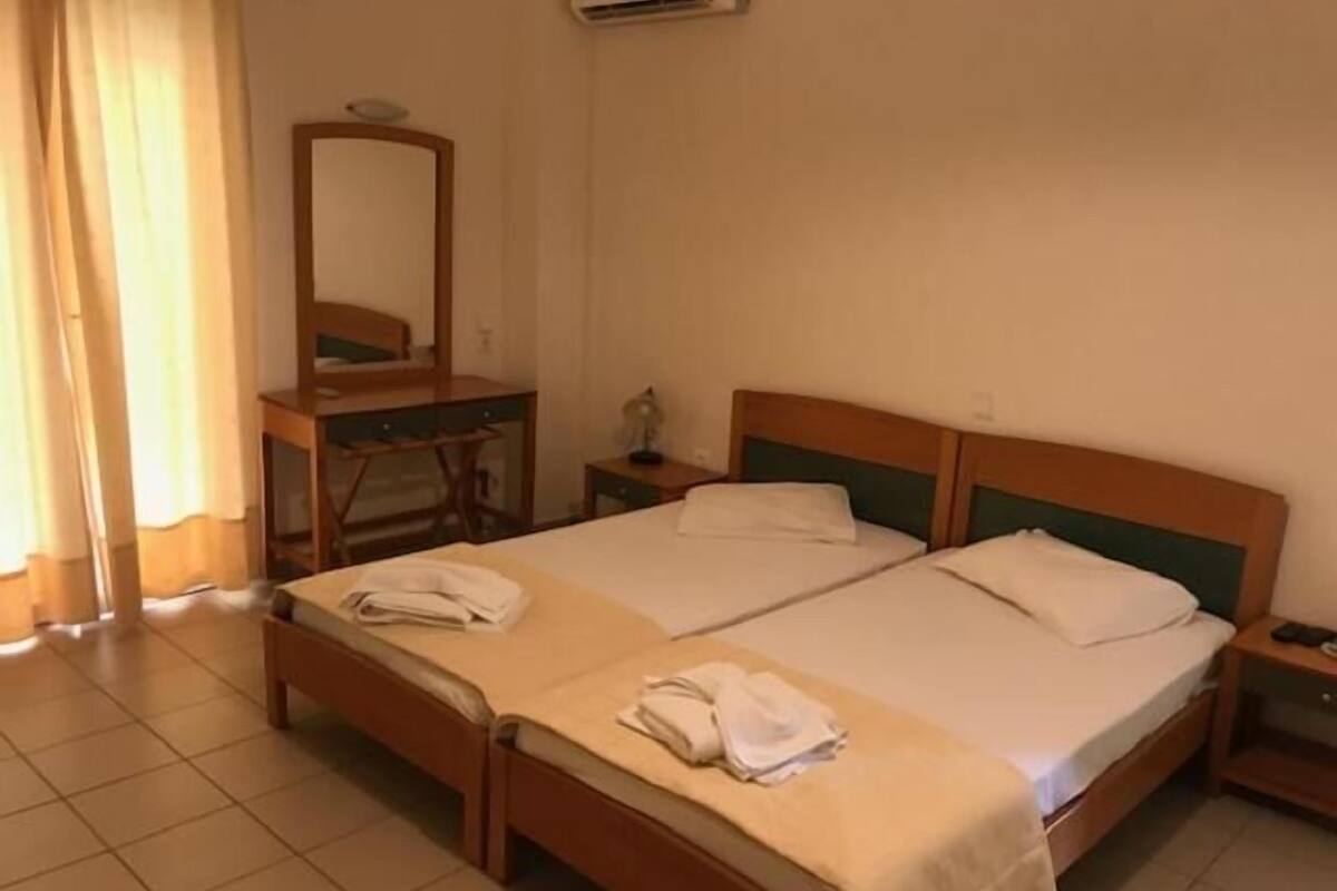 Desk, iron/ironing board, free WiFi, bed sheets