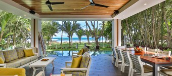 Beachfront Modern Luxe Villa Steps from the Sand!