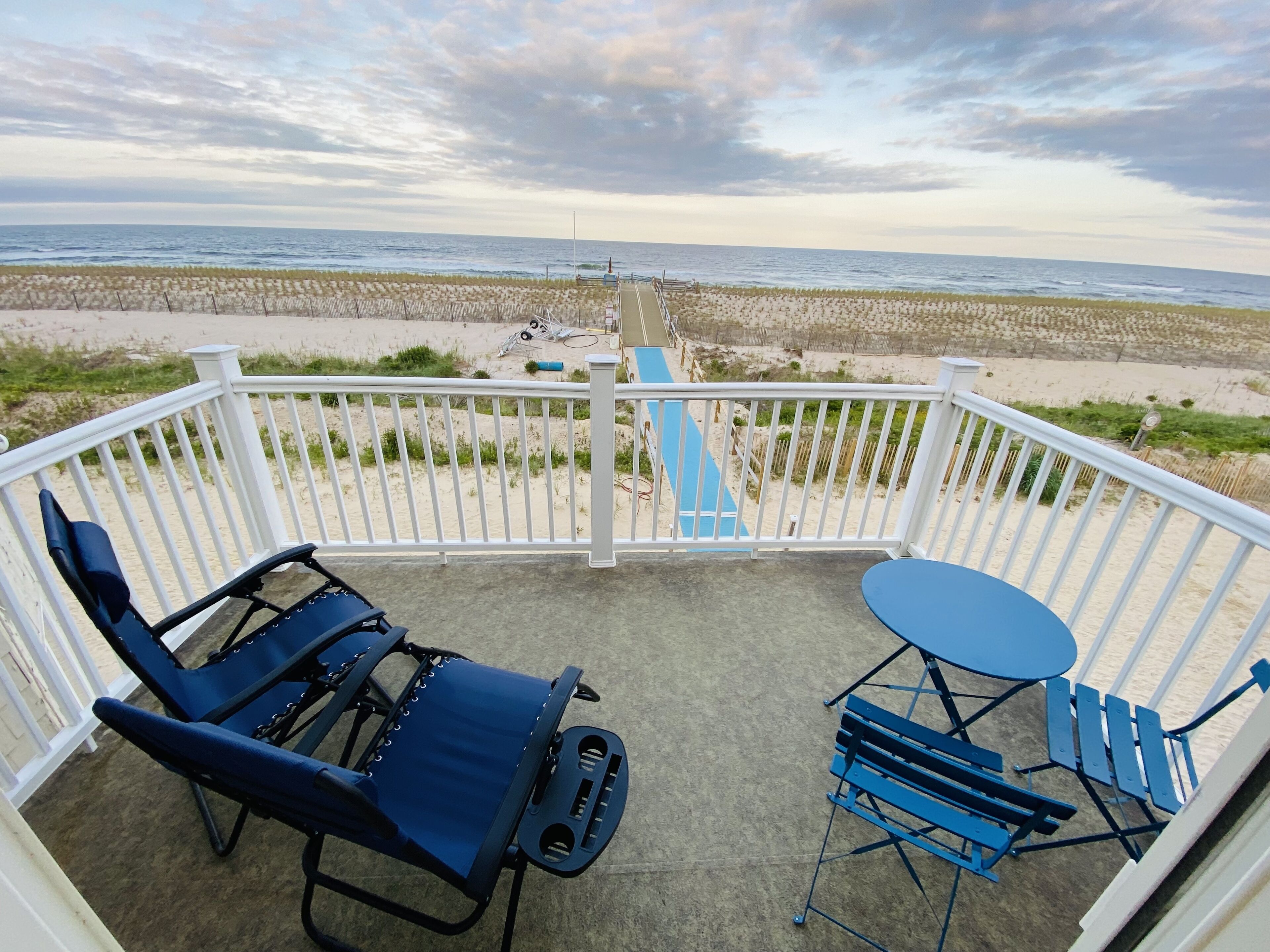 Beach Front 2 bed 2 bath oasis on Private Beach Ortley Beach, Seaside Heights