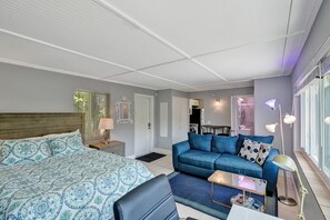 1 bedroom, in-room safe, desk, iron/ironing board