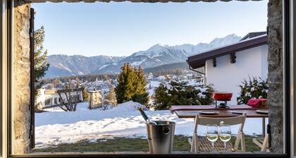 ♥Panoramablick♥ gr. Garten, Grillplatz & Kids4free