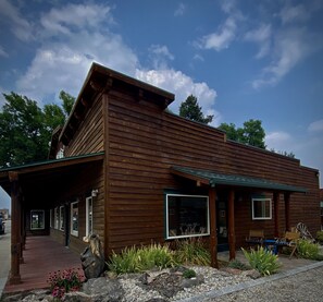 Façade de l’hébergement