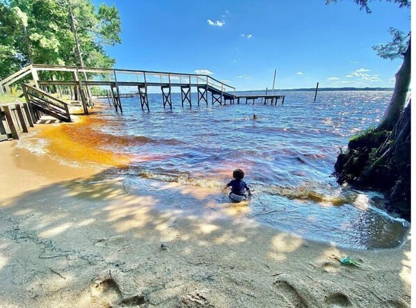Tæt på stranden