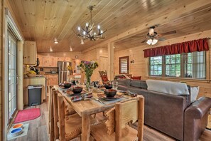 Interior - Secluded Mountain Cabin in Wardensville! (Wardensville)